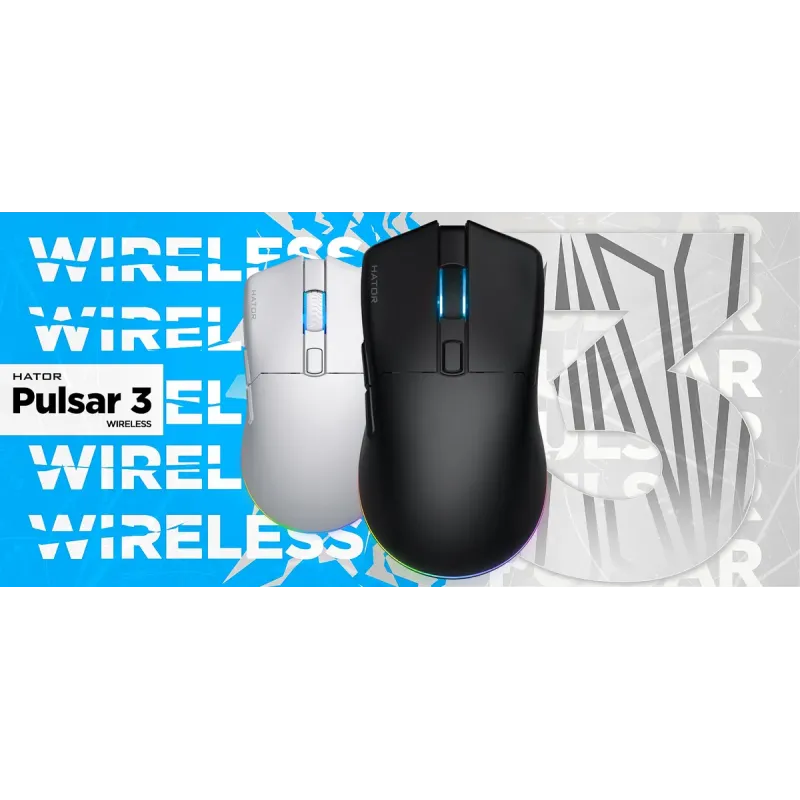 Компьютерная мышь HATOR Pulsar 3 Wireless Black (HTM630)