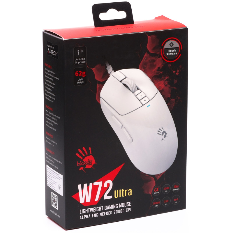 Bloody W72 Ultra (White)