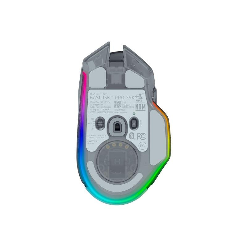 Комп'ютерна миша Razer Basilisk V3 Pro 35K Phantom White (RZ01-05240400-R3G1)