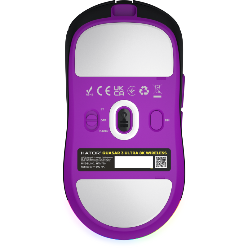 HATOR Quasar 3 Ultra 8K Black Wireless (HTM770)