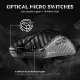 Компьютерная мышь Attack Shark R11 Ultra, Wireless/Bluetooth, 42000dpi. (PAW3950MAX) 6кн., Phantom Shark (R11ULTRAPS_AS)
