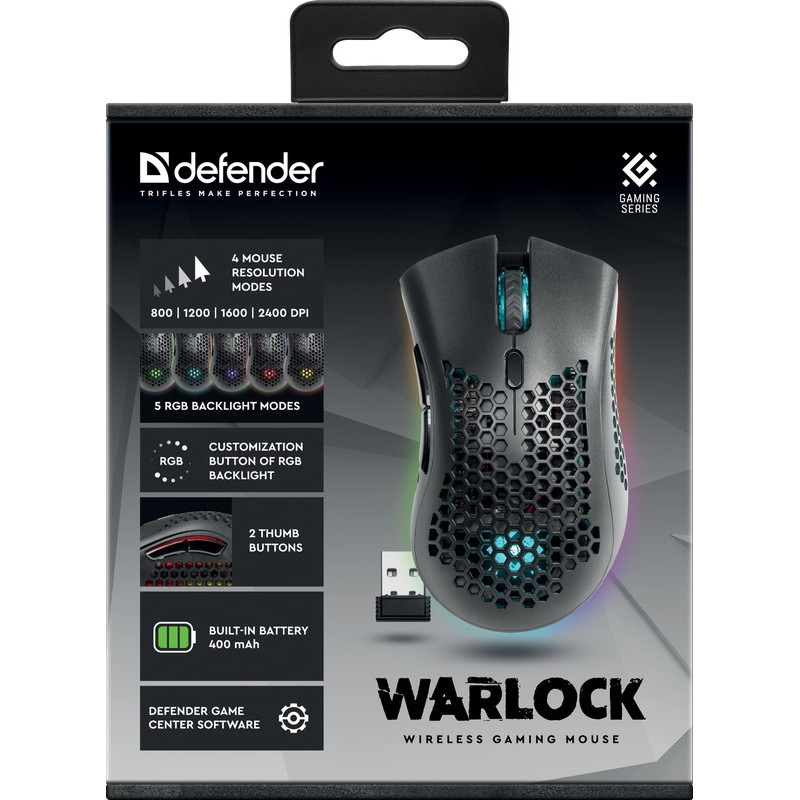 Defender Warlock GM-709L Black (52709)