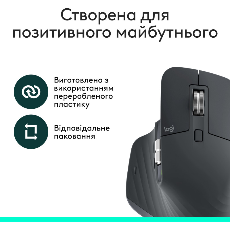 Комп'ютерна миша Logitech MX Master 3S Performance Graphite (910-007501)