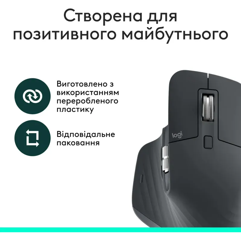 Компьютерная мышь Logitech MX Master 3S Performance Graphite (910-007501)