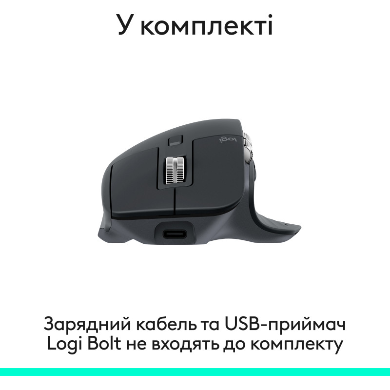 Комп'ютерна миша Logitech MX Master 3S Performance Graphite (910-007501)