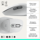 Комп'ютерна миша Logitech Signature Comfort Plus M850L Wireless/Bluetooth White (910-007716)