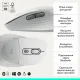 Комп'ютерна миша Logitech Signature Comfort Plus M850L Wireless/Bluetooth White (910-007716)