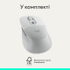 Комп'ютерна миша Logitech Signature Comfort Plus M850L Wireless/Bluetooth White (910-007716)
