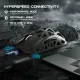 Компьютерная мышь Attack Shark R2, Wireless/Bluetooth, 42000dpi. (PAW3950), 6кн., Silver gray (R2SGR_AS)