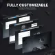 Компьютерная мышь Attack Shark R2, Wireless/Bluetooth, 42000dpi. (PAW3950), 6кн., Silver gray (R2SGR_AS)
