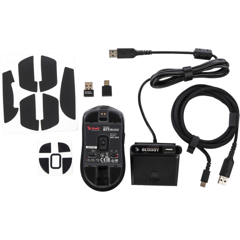Комп'ютерна миша Bloody R77 Ultra Dock (Black)