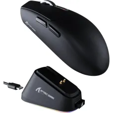 Компьютерная мышь Attack Shark G3 PRO, Wireless/Bluetooth, 25000dpi. (PAW3311), 6кн., Black (G3PROB_AS)