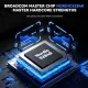 Компьютерная мышь Attack Shark G3 PRO, Wireless/Bluetooth, 25000dpi. (PAW3311), 6кн., Black (G3PROB_AS)