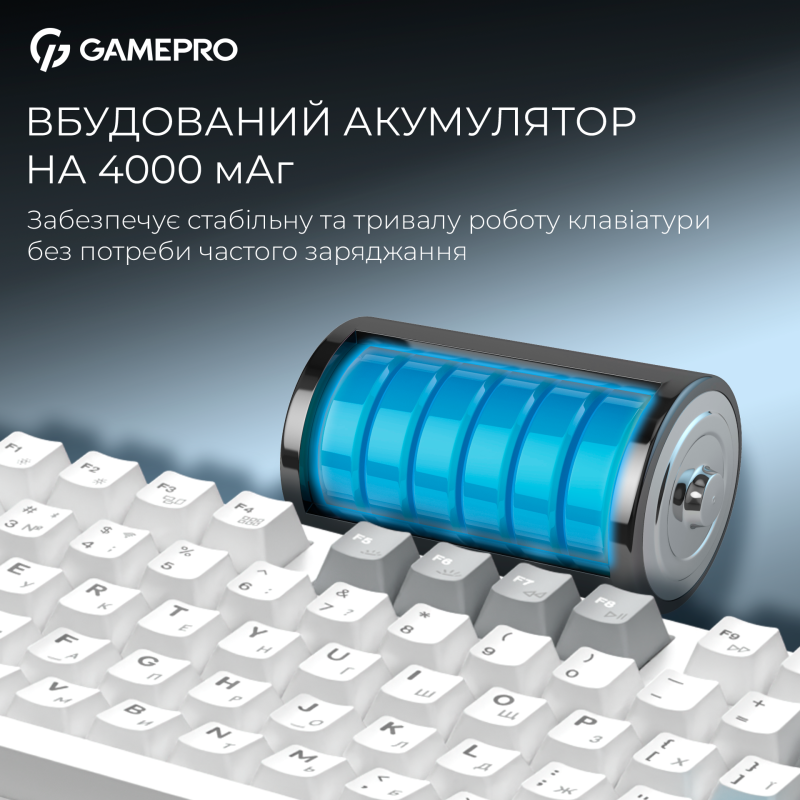 Клавиатура GamePro Asgard Ragnar White (MK285WH)