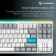 Клавіатура GamePro Asgard Ragnar White (MK285WH)