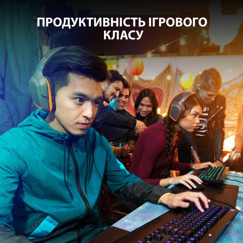 Клавіатура Logitech G213 Prodigy RGB Gaming Keyboard UKR (920-010740)