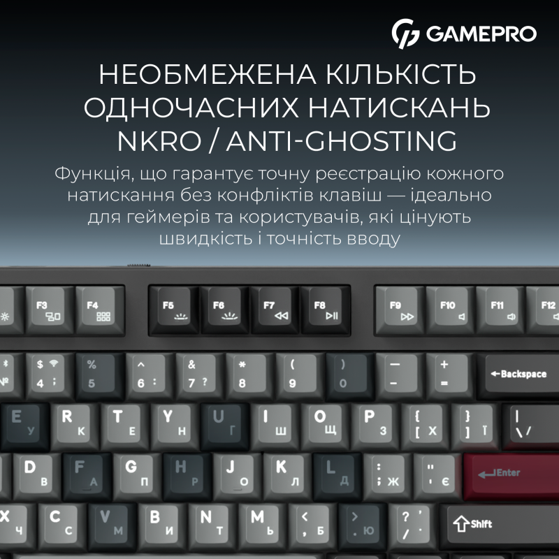 Клавиатура GamePro Asgard Ragnar Black (MK285BK)