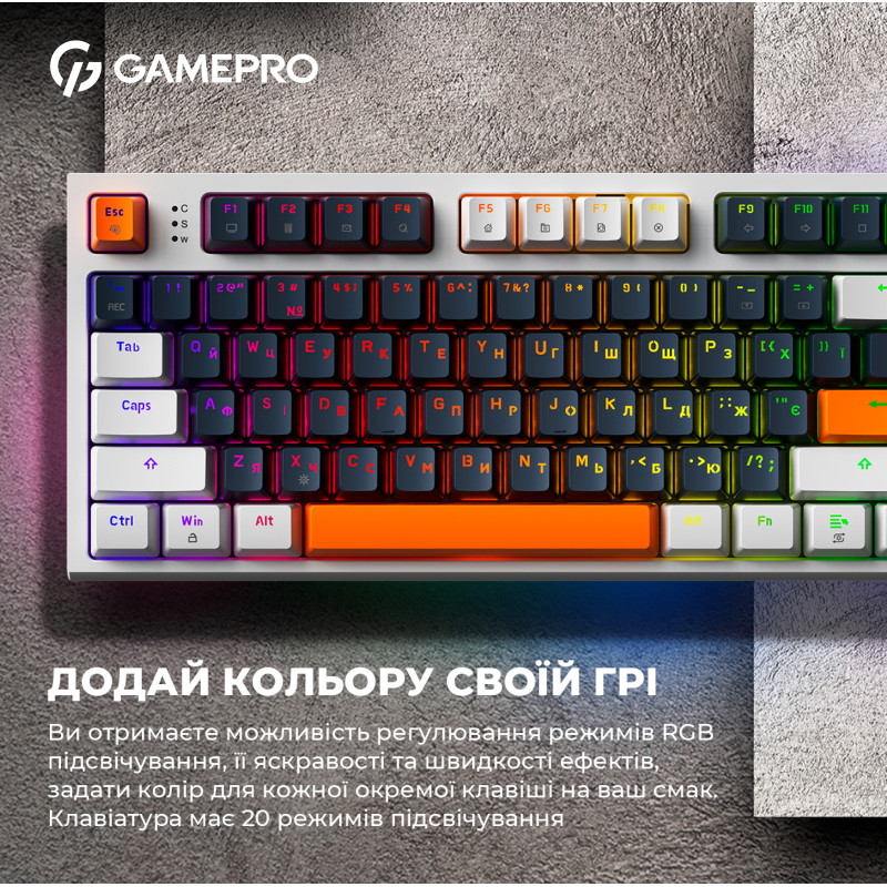 Клавиатура Gamepro MK180W