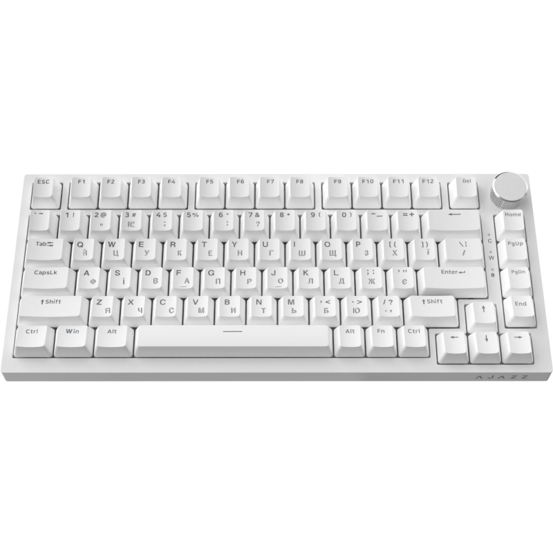 Клавіатура Ajazz AK820 Red Switch White (AK820-RW)