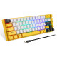 Клавиатура Motospeed BK67 Longhua Red Yellow (mtbk67ymr)