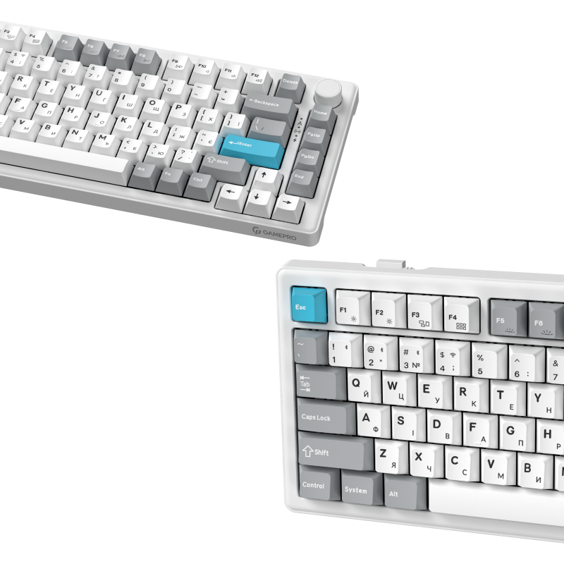 Клавіатура GamePro Asgard Yord White (MK266WH)