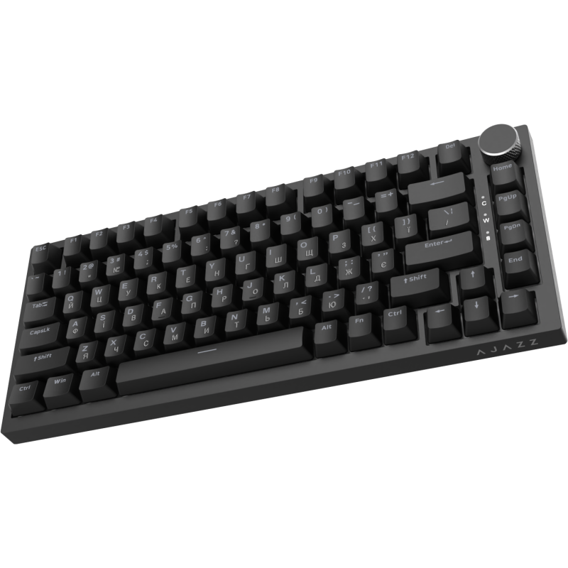 Клавіатура Ajazz AK820 Red Switch Black (AK820-RB)