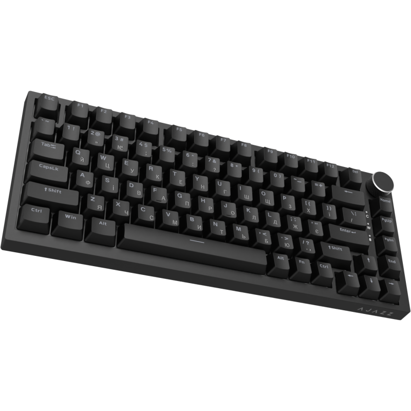Клавіатура Ajazz AK820 Red Switch Black (AK820-RB)