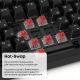 Клавіатура Ajazz AK820 Red Switch Black (AK820-RB)