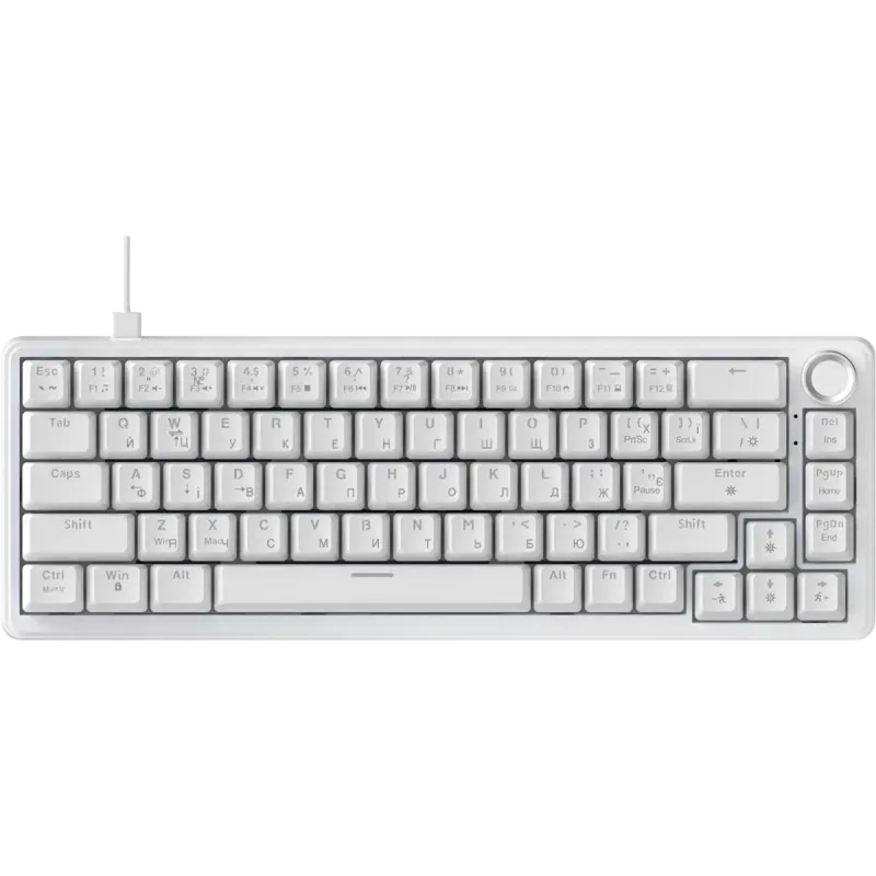 Клавіатура Ajazz AK690 Peach Mist Switch (AK690-PM-W)