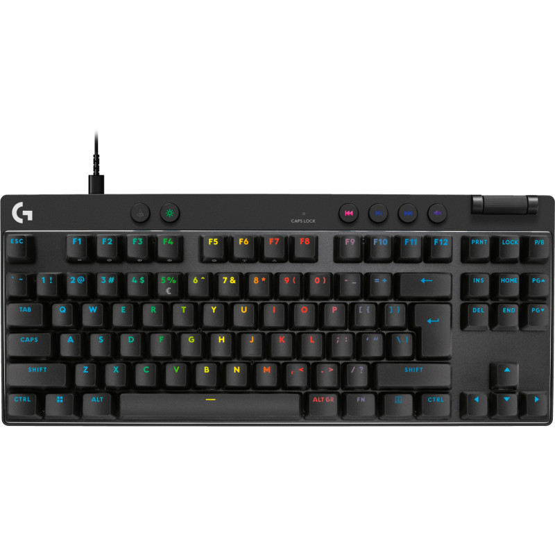 Клавіатура Logitech G Pro X TKL Rapid Linear Black (920-013233)