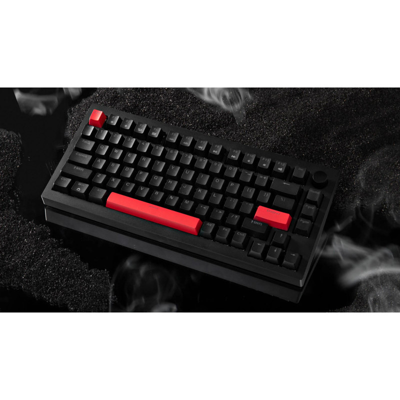 Клавіатура Lemokey X4 84Key Keychron Brown QMK/VIA Hot-Swap RGB ENG/UKR USB Black (X4-H3-UA)
