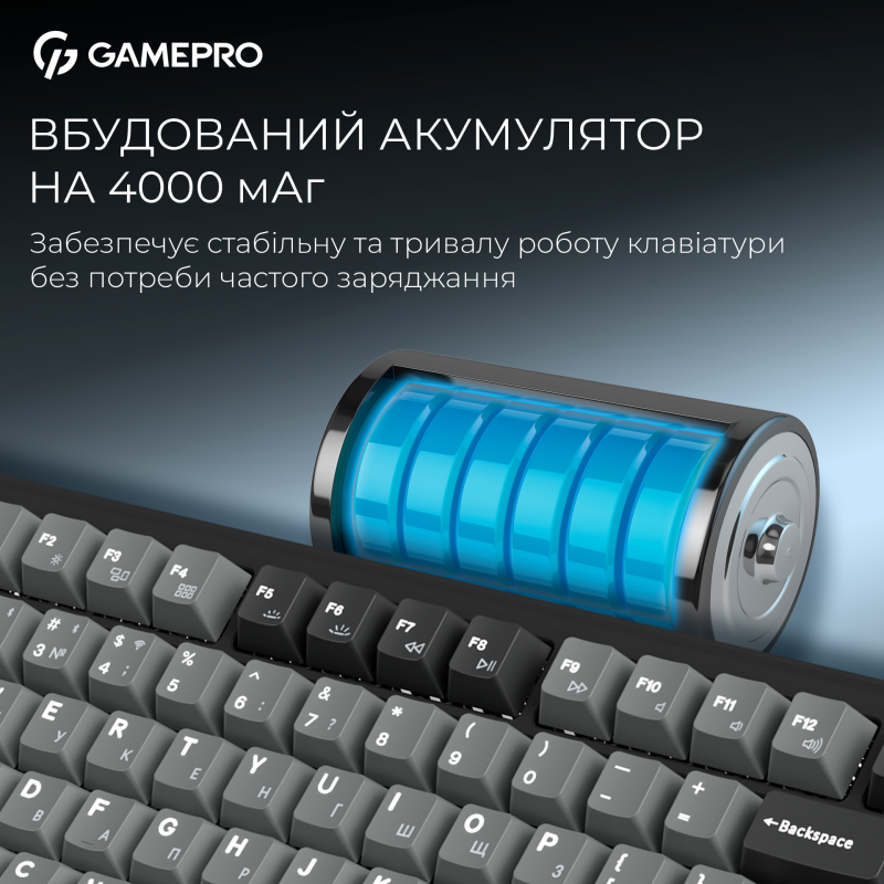 Клавиатура GamePro Asgard Yord Black (MK266BK)