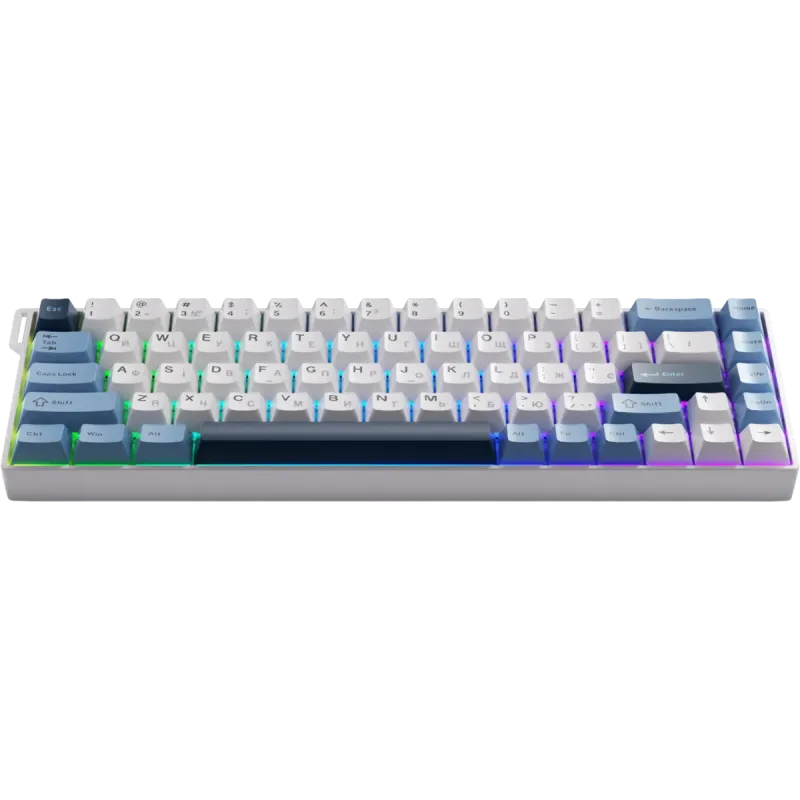 Клавиатура Ajazz AK680 V2 Ice Island Magnetic Switch (AK680-V2-I-GB)