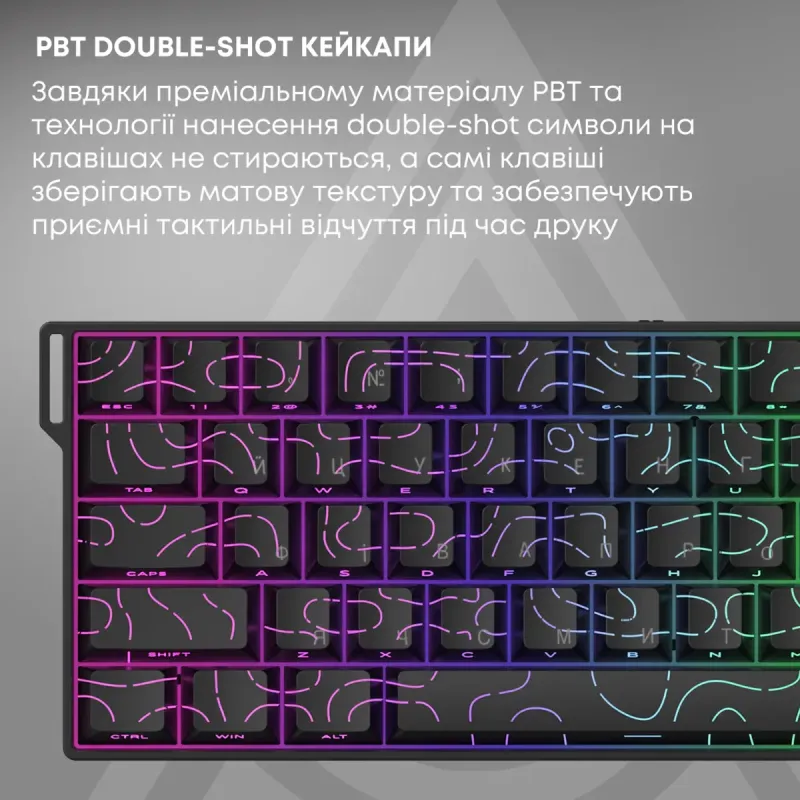 Клавиатура Ajazz AK680 V2 Ice Island Magnetic Switch (AK680-V2-I-GB)