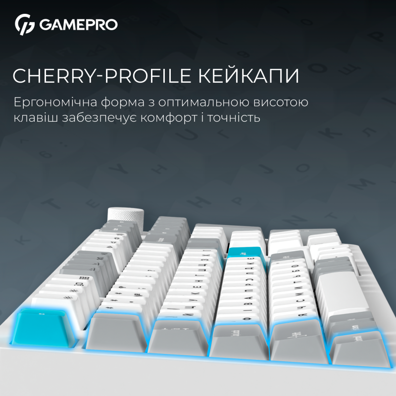 Клавиатура GamePro Asgard Drakkar White (MK305WH)