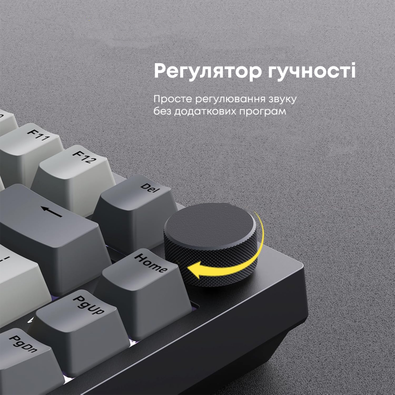 Клавіатура Ajazz AK820 Sea Salt Switch Black (AK820-SS-BGY)