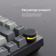Клавіатура Ajazz AK820 Sea Salt Switch Black (AK820-SS-BGY)