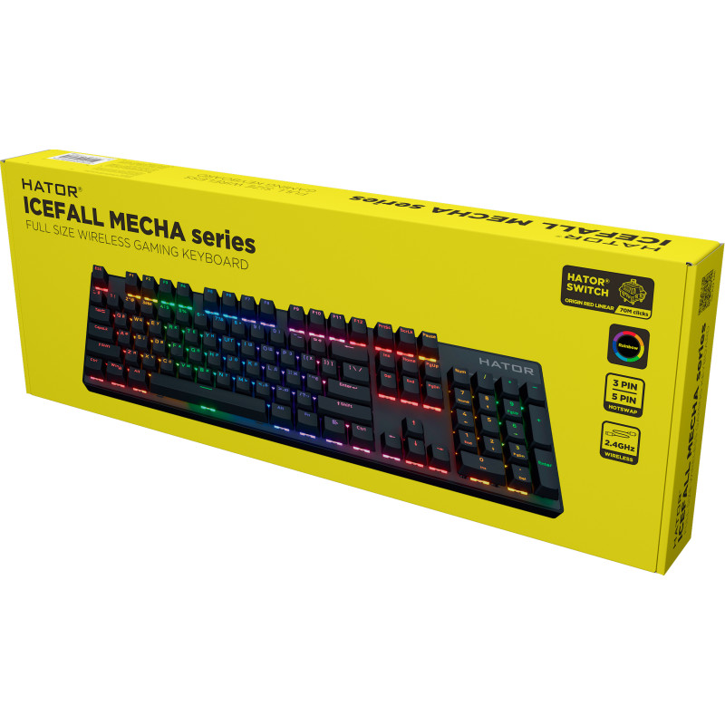 HATOR Icefall Mecha Wireless Rainbow (HTK204UA)