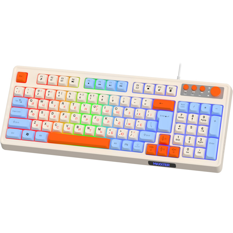 Клавиатура Maxxter KBG-3C01-UA
