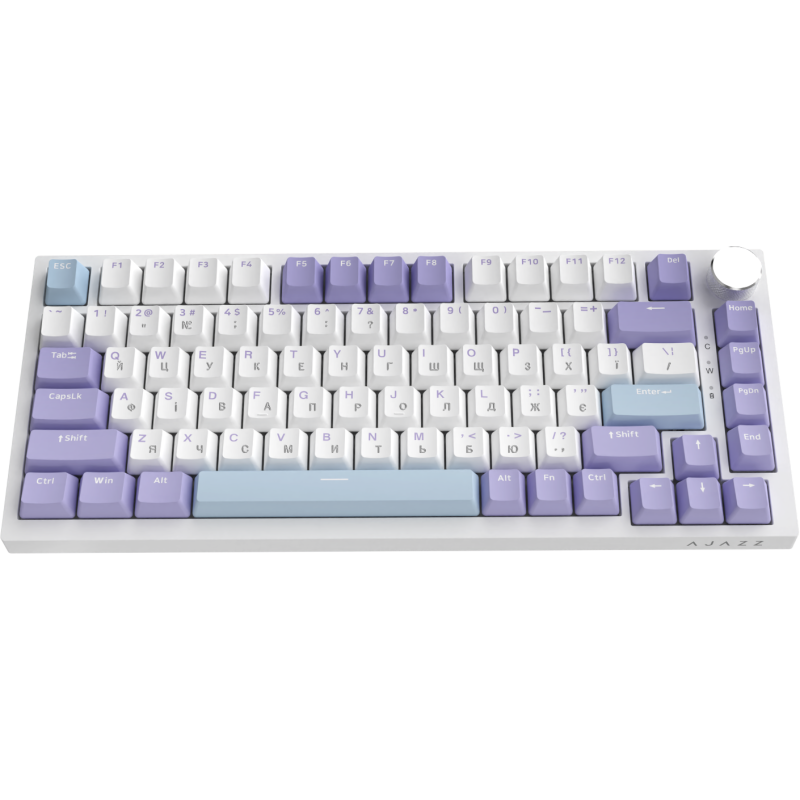 Клавіатура Ajazz AK820 Sea Salt Switch White (AK820-SS-PWB)