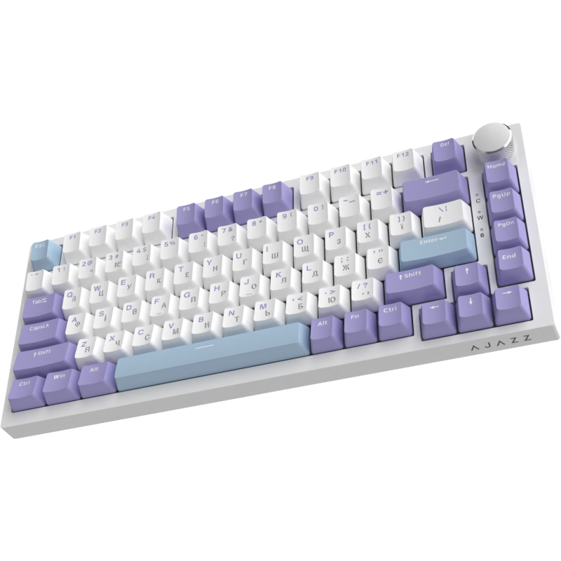 Клавіатура Ajazz AK820 Sea Salt Switch White (AK820-SS-PWB)