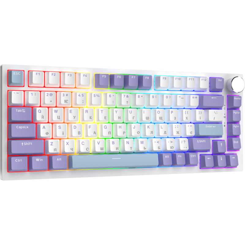 Клавіатура Ajazz AK820 Sea Salt Switch White (AK820-SS-PWB)