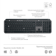 Клавіатура Logitech MX Keys S Graphite UA (920-011593)