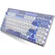 Клавиатура Thunderobot K96 Tri-mode Red Switch UA Purple (6932066308223)