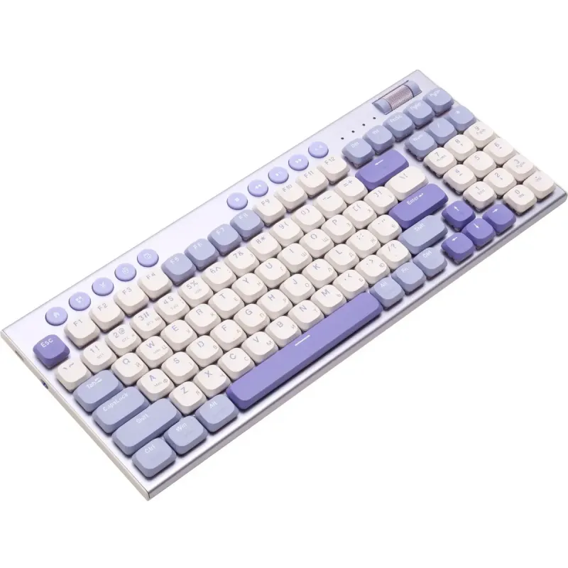 Клавиатура Thunderobot K96 Tri-mode Red Switch UA Purple (6932066308223)