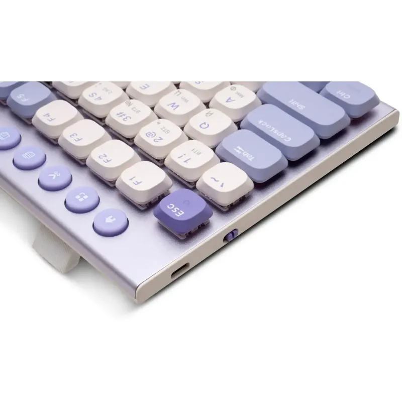 Клавиатура Thunderobot K96 Tri-mode Red Switch UA Purple (6932066308223)