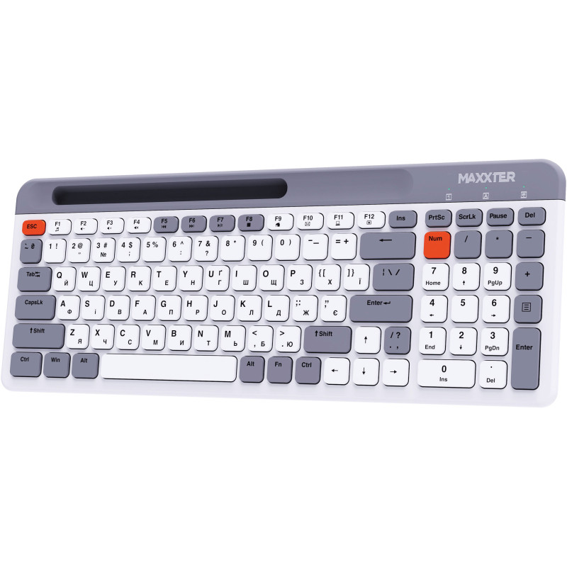 Клавиатура Maxxter KBW-02G-UA