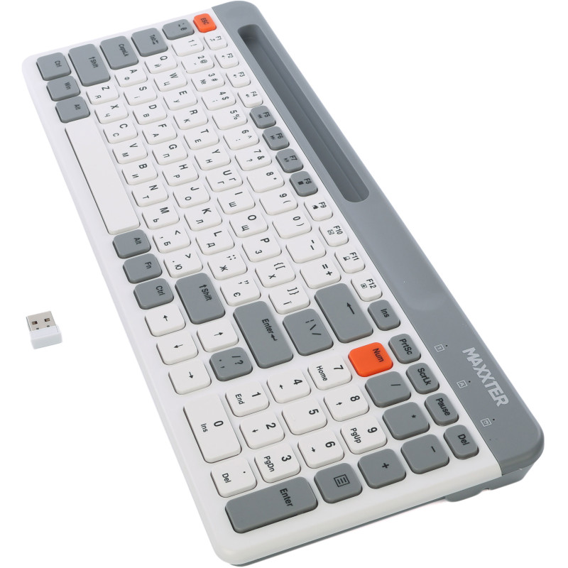 Клавиатура Maxxter KBW-02G-UA