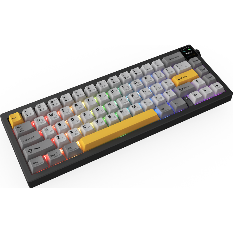 Клавиатура Ajazz AK650 Flying Fish Switch Black (AK650-FF-BGY)