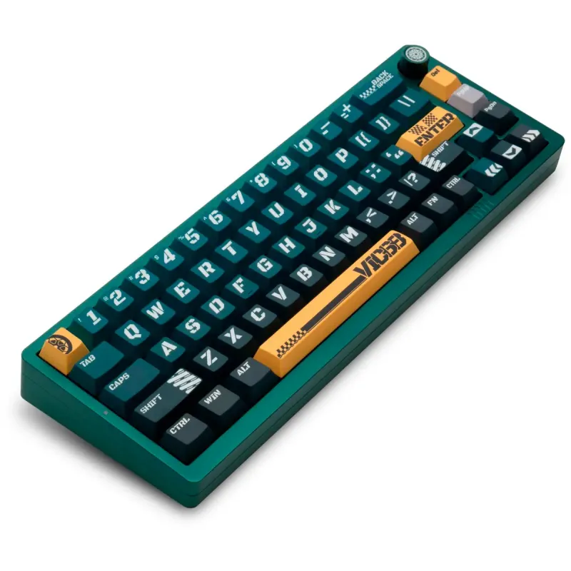 Клавиатура Thunderobot VIC68 TTC Ultra RGB King Magnetic Switch USB Parrot Green (6932066320188)